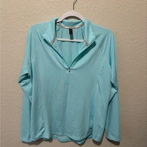 Adidas Sky Blue Long Sleeve Tee